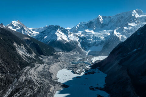 glaciares montañosos