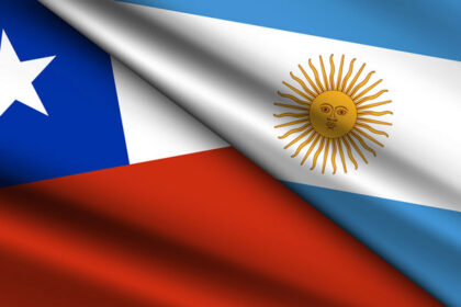 banderas de chile y argentina