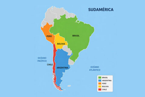 mapa de sudamerica