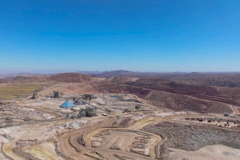 mina de extracción abierta